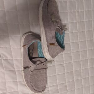 Hey Dude Gray Casual Shoes